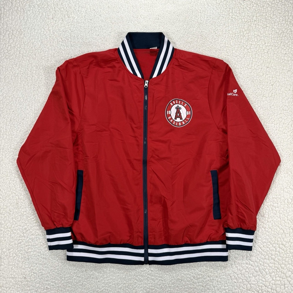 Angels Baseball SGA Jacket Men's XL Stadium Giveaway Varsity Bomber MLB